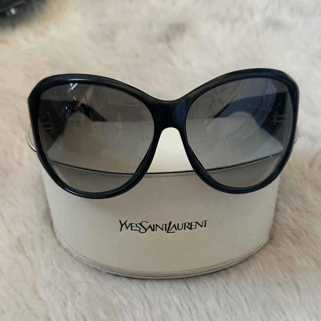 Yves Saint Laurent Dark Gray Sunglasses